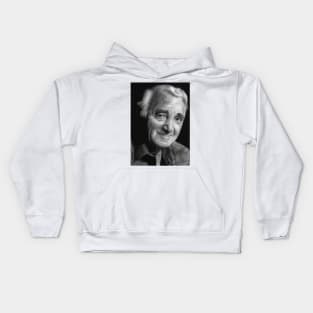 Charles Aznavour Kids Hoodie